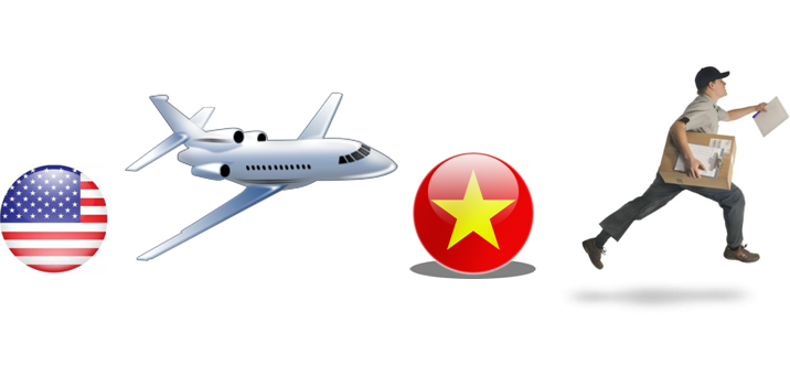 Dịch vụ gửi thư đi Mỹ tại TP.Hồ Chí Minh 4-5 ngày giảm 30%