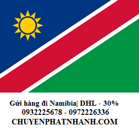 Gửi hàng đi Namibia | DHL giảm 30% mất bao lâu?