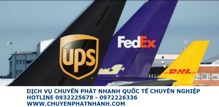 Giá cước gửi hàng quốc tế | Công ty DHL, Fedex KM 30%