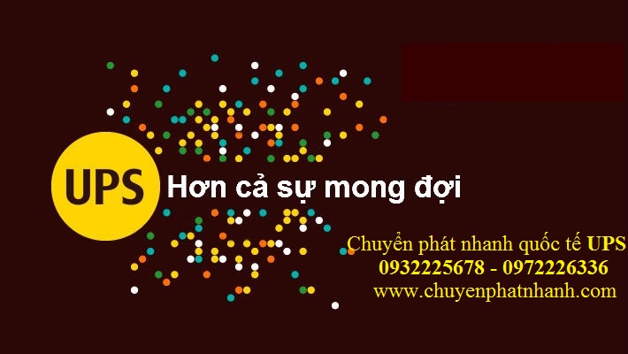 Tổng đài UPS Express 1800, điện thoại Hotline Đồng Nai: 0932225678