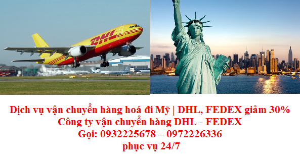 Chuyển phát nhanh giấy tờ đi Mỹ | DHL Bắc Giang đảm bảo