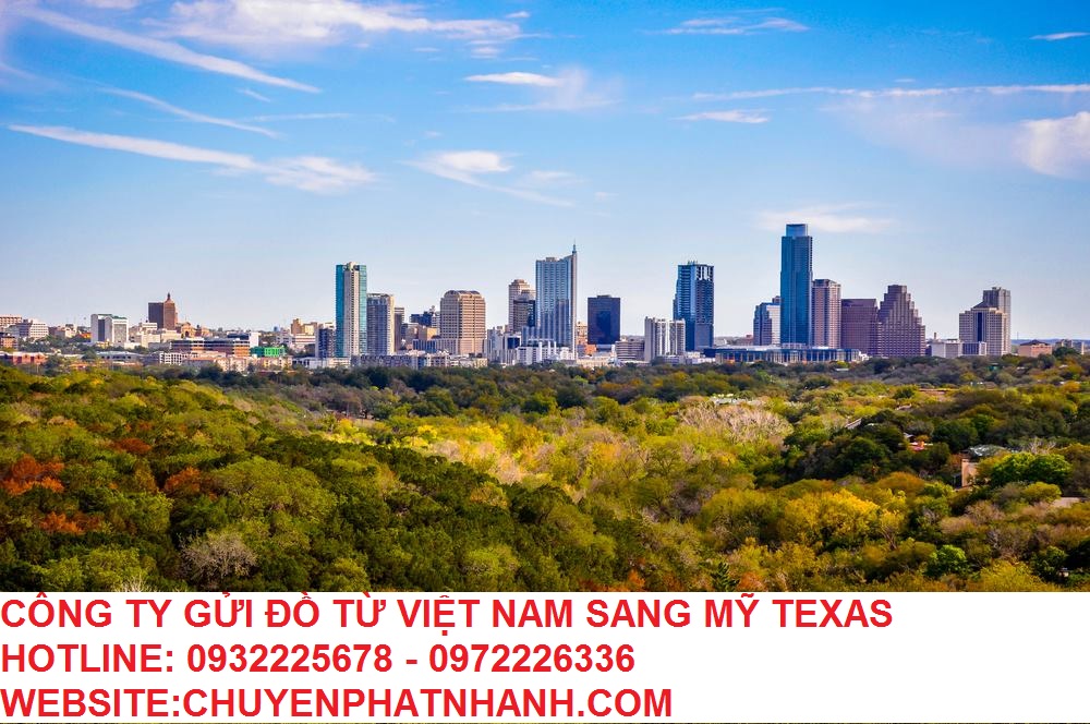 Gửi hàng từ Việt Nam sang Mỹ (Texas)