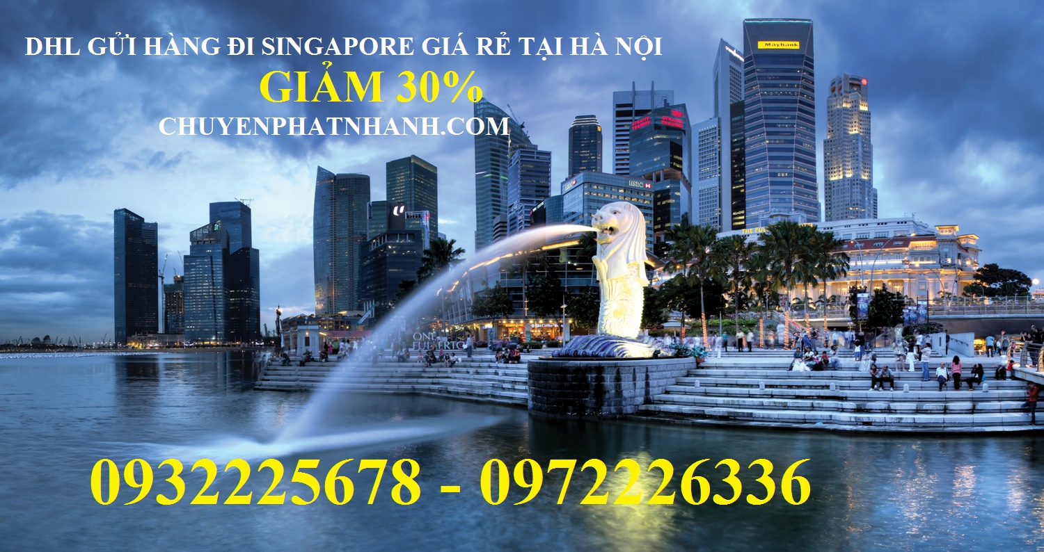 Chuyển hàng đi Singapore ở đâu giá rẻ, đảm bảo? DHL giá bao nhiêu?