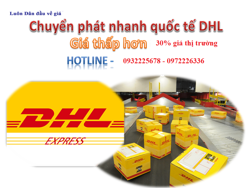 Công ty vận chuyển hàng quốc tế tại Bạc Liêu GIẢM 30% | Dịch vụ DHL