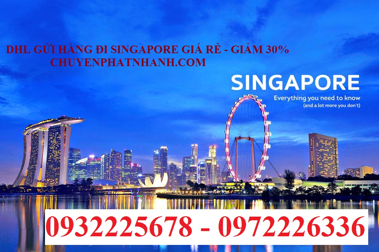 Gửi hàng đi SINGAPORE tại Đà Nẵng | DHL Express KM 30%