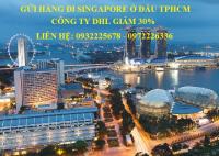 Địa chỉ nhận gửi hàng đi Singapore ở đâu TPHCM? DHL giảm 30%